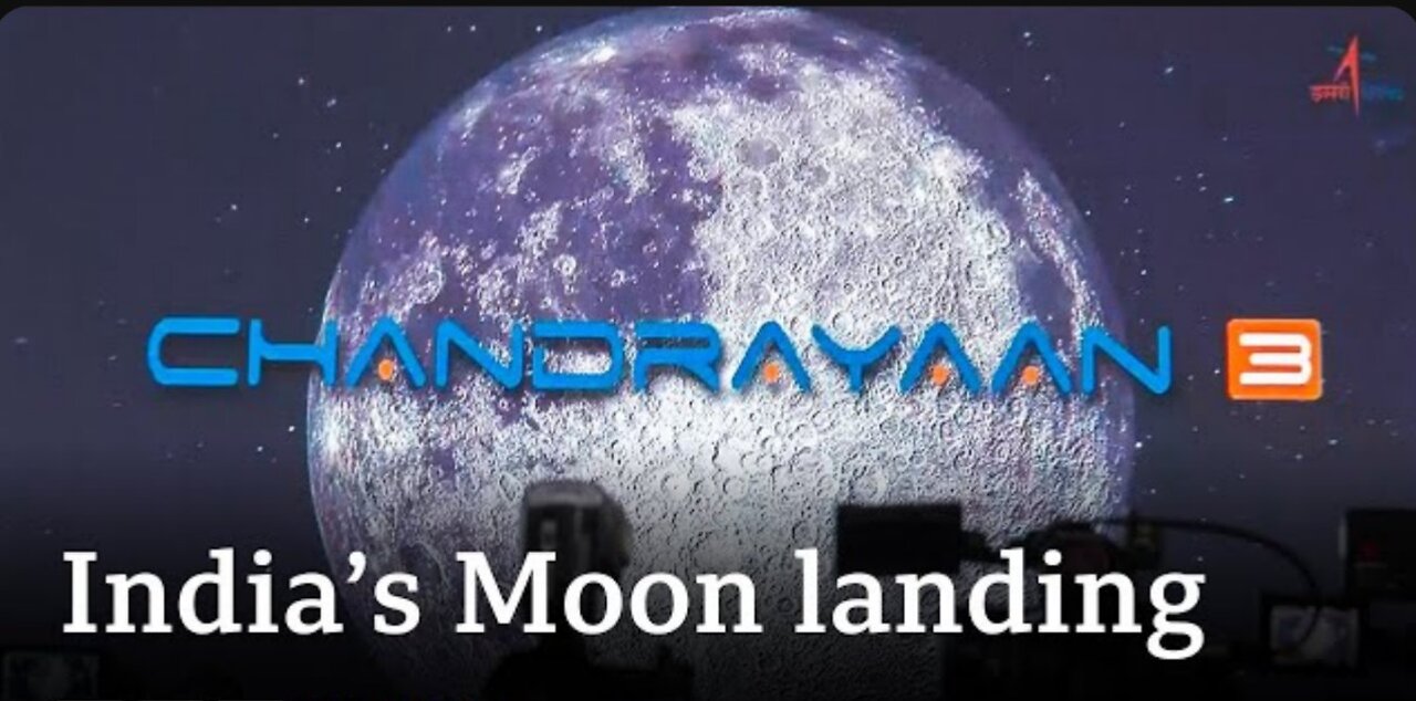 India lands on the moon , cheer erupt as chandrayaan -3 touches down) news official