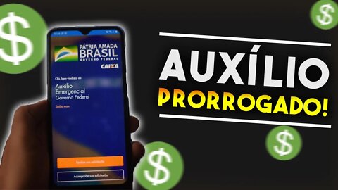 AUXÍLIO EMERGENCIAL prorrogado até o final do ano! Entenda os novos valores