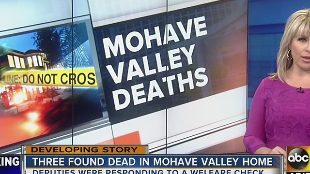 3 people found dead in Mohave Valley home