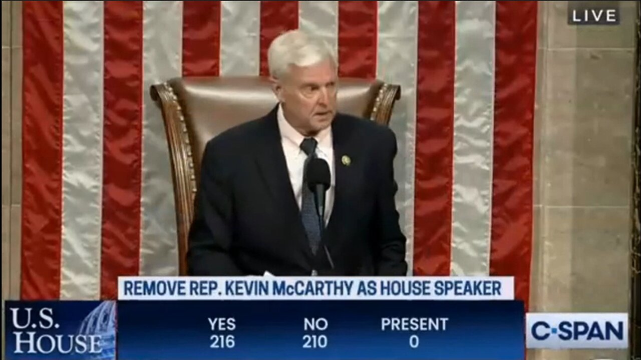 Kevin McCarthy removed as Speaker of the U.S. House - HaloRock