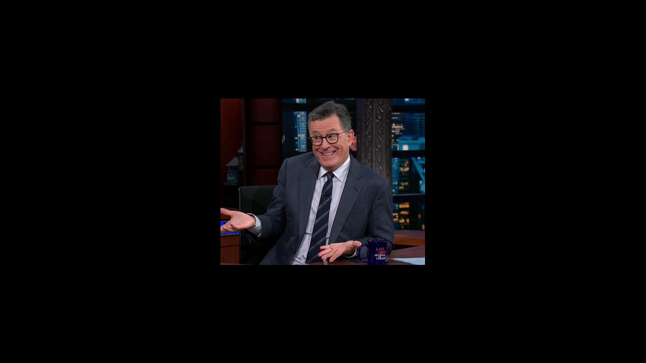 Audience Laughs when Stephen Colbert tells Kaitlan Collins that CNN covers news objectively