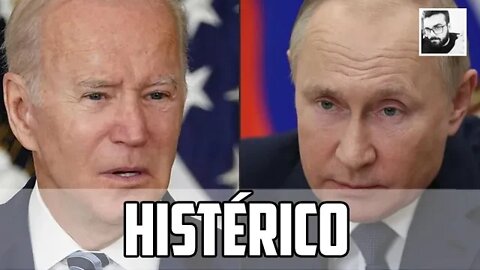 PUTIN DIZ QUE É TUDO HISTERIA