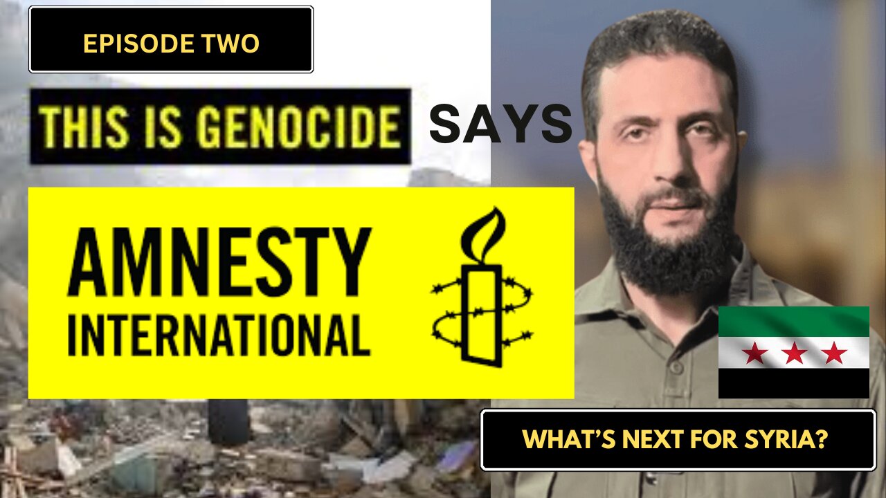 EPISODE 2 WHATS NEXT FOR GAZA & SYRIA? WITH BRO YEMINI