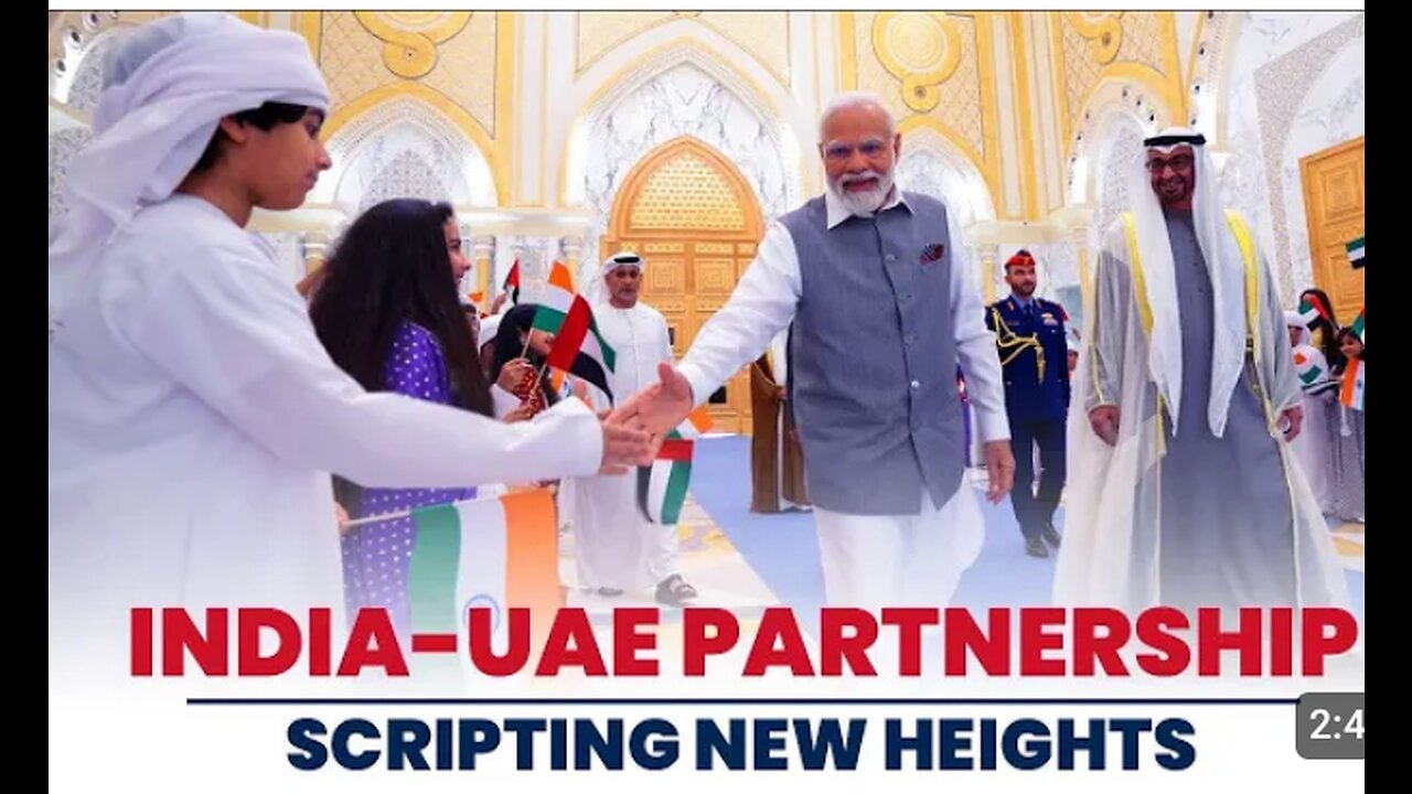 Setting new benchmarks in the India-UAE partnership -