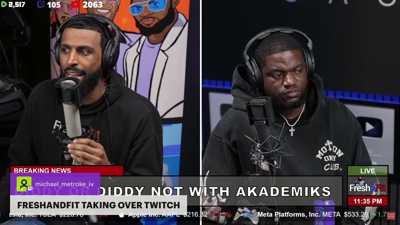 Akademiks x FNF React To Diddy INDICTMENT & Discuss EVERY Detail