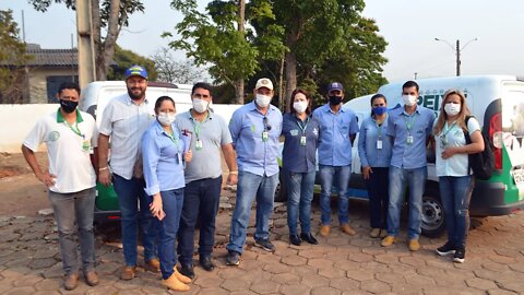 Laboratórios móveis do Programa "Peixe Saudável" chegam a Alta Floresta e atendem propriedades