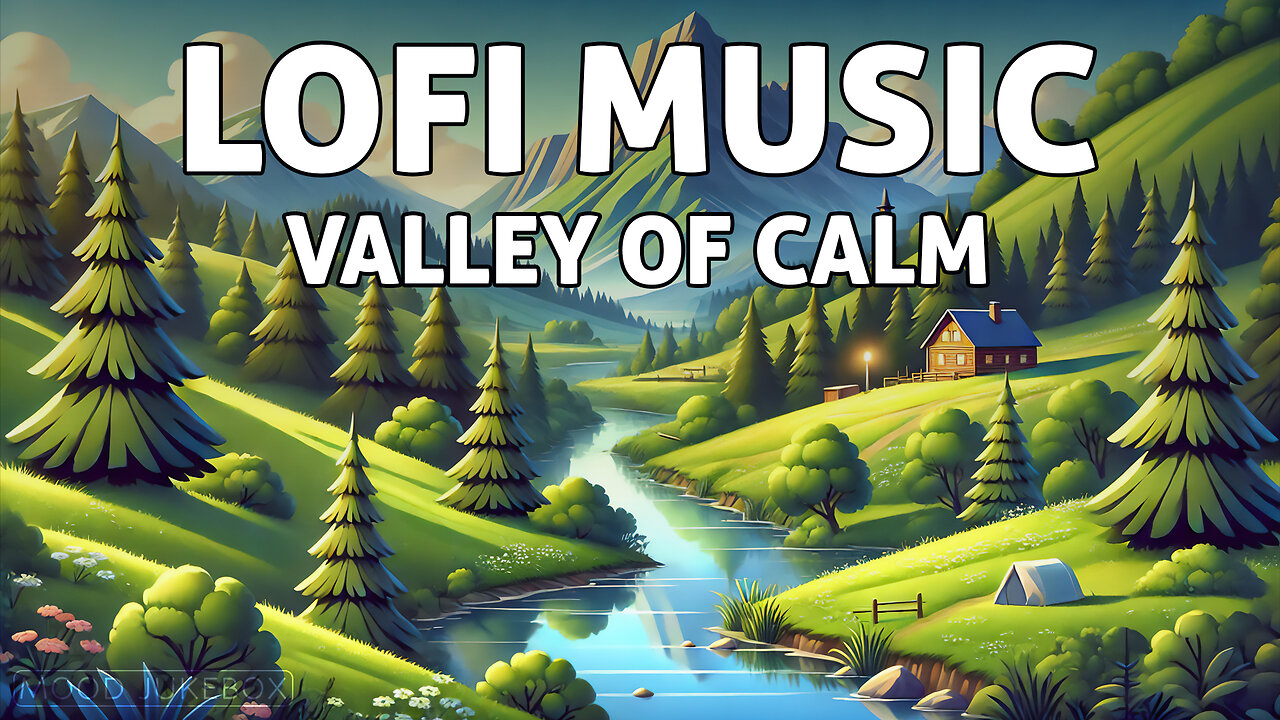 Lofi Music for Study, Read and Work in Valley of Calm ⛰️