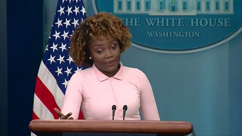 Karine Jean-Pierre On Biden's Historic Southern Border Crisis: "Gonna Have To Point You To...CBP