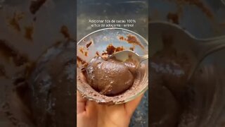 RECEITA DE DOCE FITNESS - Vídeo TikTok #Shorts