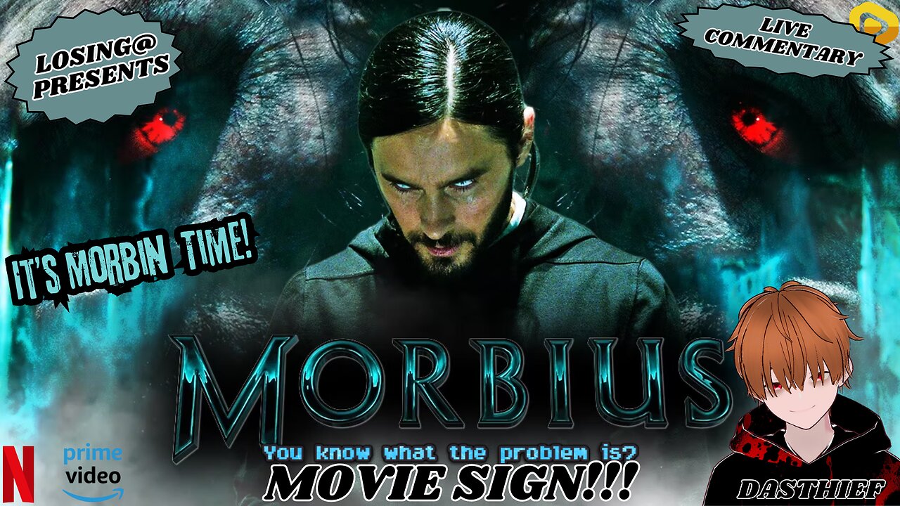 🦇🧛‍♂️ Morbius (2022) 🧛‍♂️🦇 | Losing@ Commentary | Sync and Watch!