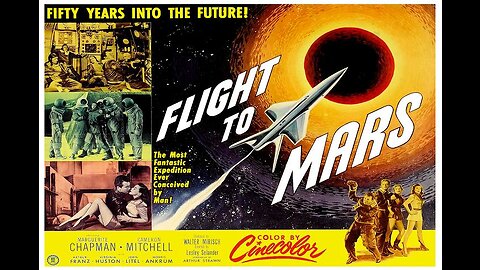 FLIGHT TO MARS 1951 Journey to Mars Finds a Fascistic Civilization FULL MOVIE in HD & CineColor