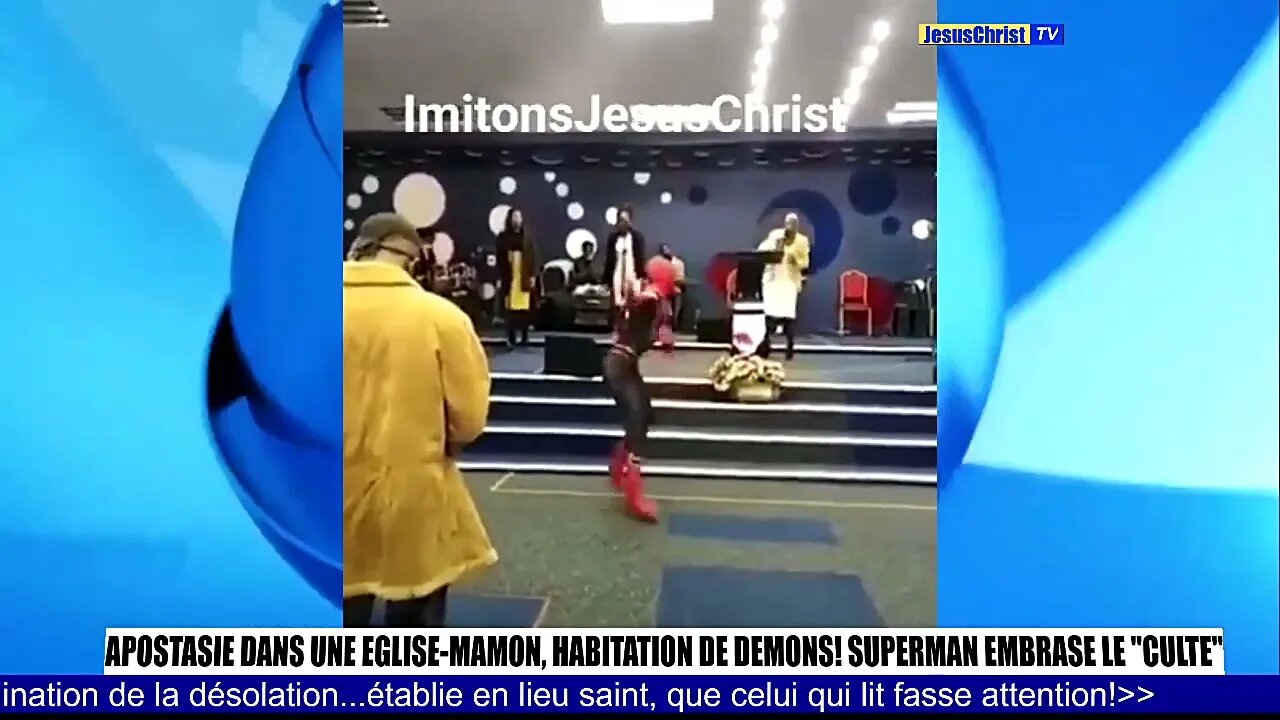 TERRIBLEMENT CHOQUANT! “Spiderman” enflamme une église épicerie!