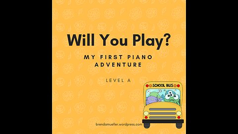 Piano Adventures Book A - Will You Play