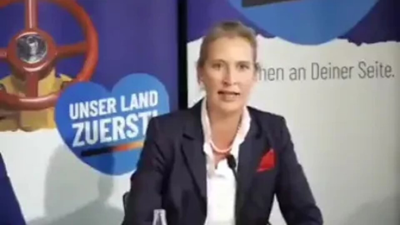 Frau Dr. Weidel zur Grünen Energiewende