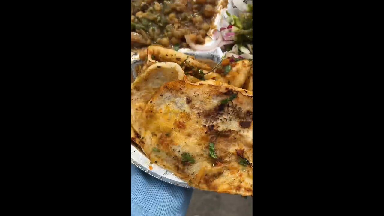 Unlimited Thali in ₹120 😱|| Veg Thali ❤️ || Delhi Street Food 🤤 #shorts #thali #foodvideo