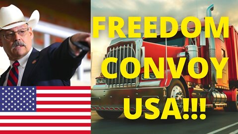 Finchem Challenges Speaker Bowers! Freedom Convoy USA Coming!