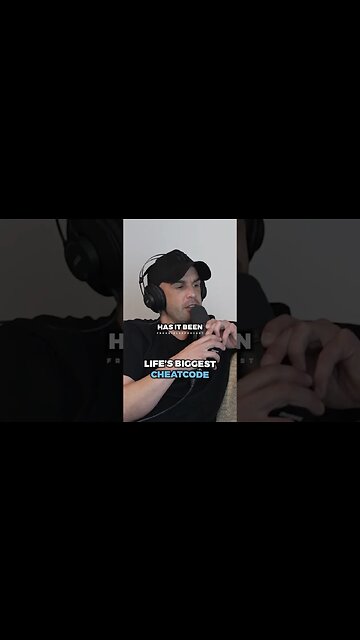 This is one of lifes BIGGEST cheatcodes ..