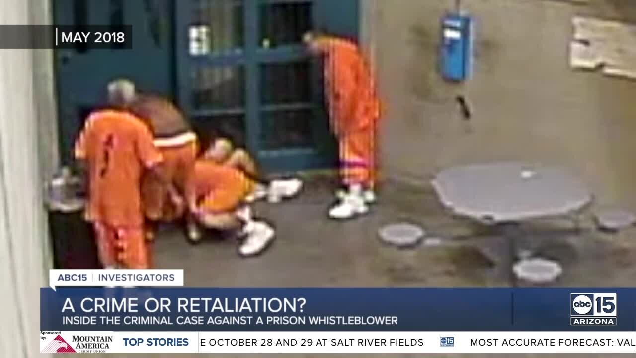 A crime or retaliation? ABC15 investigates prison whistleblower facing charges