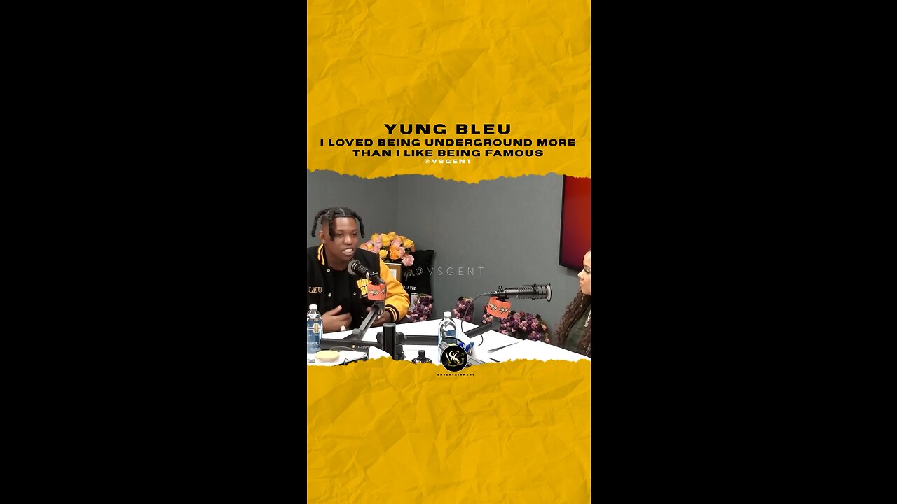 #yungbleu I loved being underground more than I like being famous. 🎥 @wayupwithyee