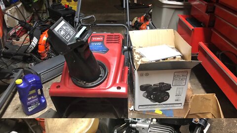 YOUTUBE'S FIRST 212CC PREDATOR SWAPPED SINGLE STAGE SNOW BLOWER! BAD A$$ BEAST!