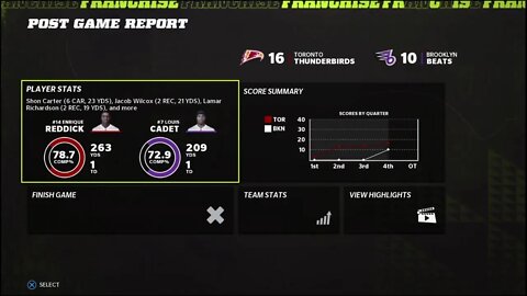 TDFL Football [Season 6/Week 11]: Toronto (8-2) @ Brooklyn (6-3)