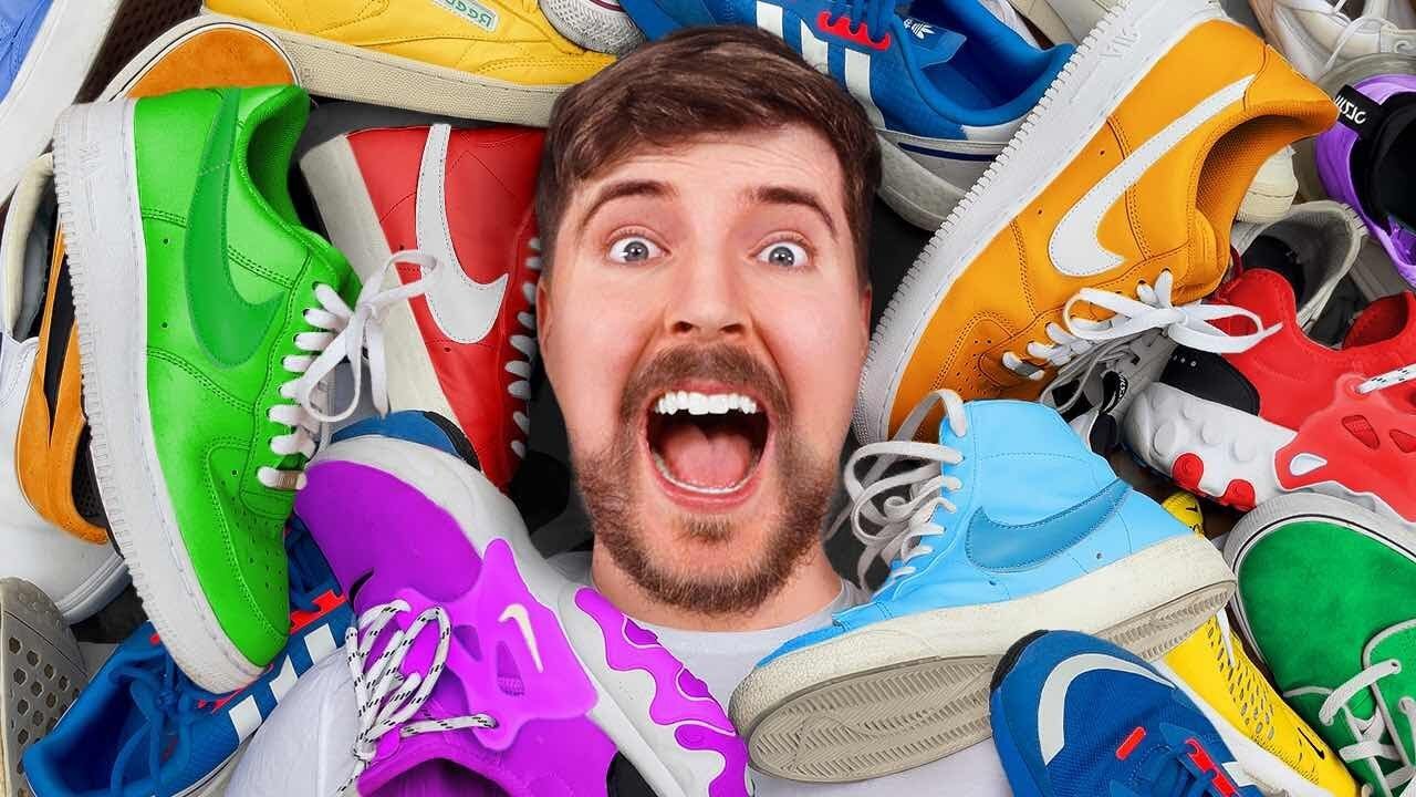 Giving 20000 Shoes In Africa @mrbeast