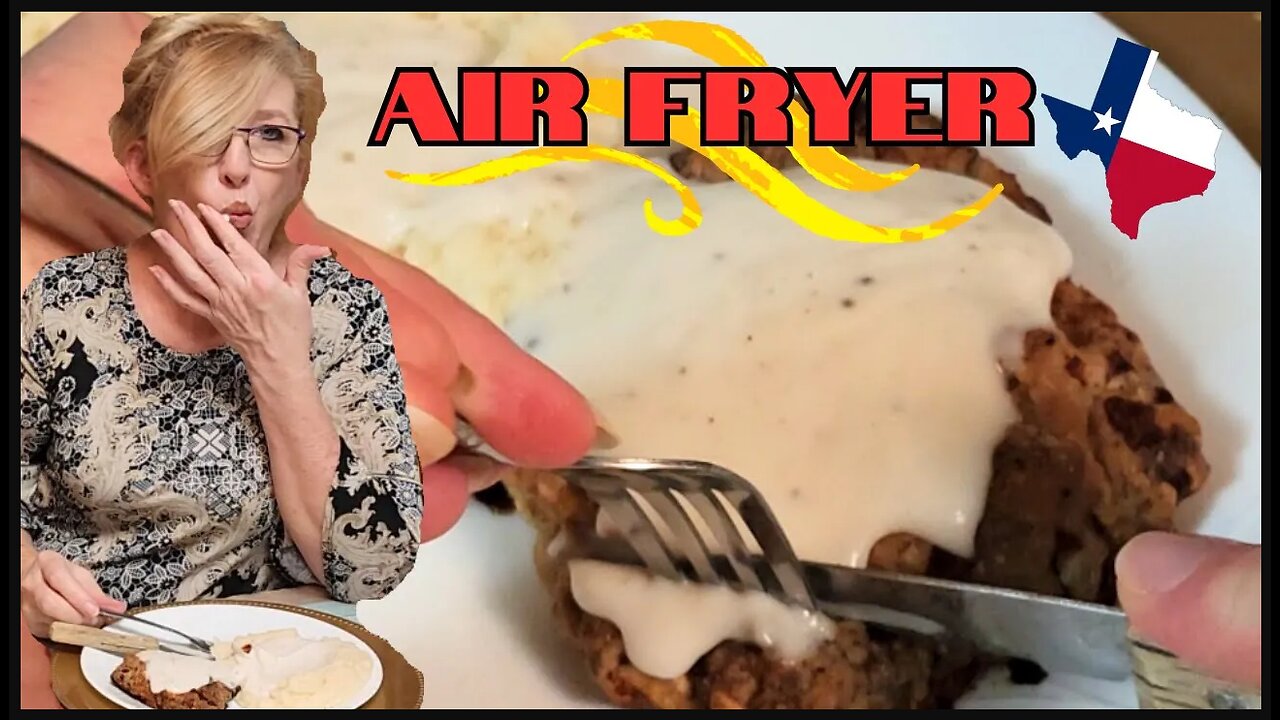 Air Fryer Texas Chicken Fried Steak