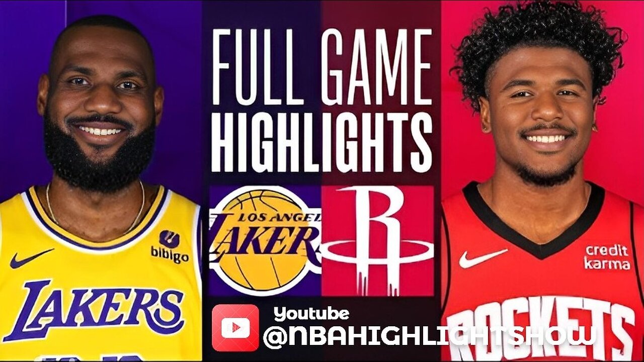 Los Angeles Lakers vs Houston Rockets Full Game Highlights | Jan 29 | 2024 NBA Season