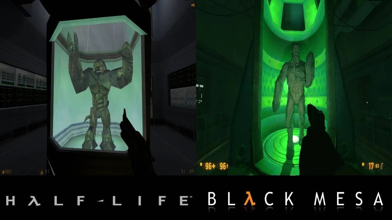 Half Life Vs Black Mesa Short (Questionable Ethics)