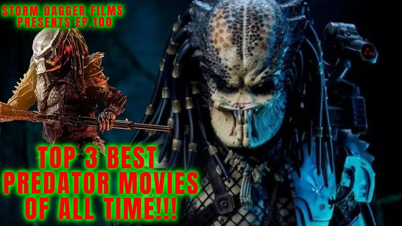 TOP 3 BEST PREDATOR Movies Of All TIME!!!