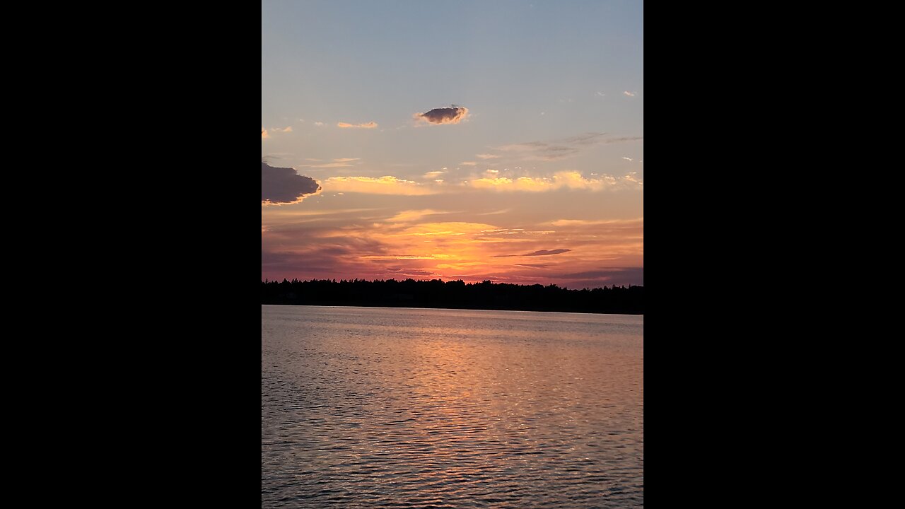 Sunset Time-lapse on Georgian Bay Ontario