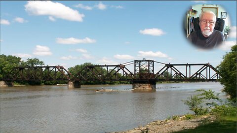 The Old Swing Railroad Bridge on Down to Earth But Heavenly Minded Podcast