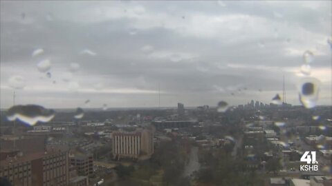 TIME LAPSE: Strong front moves through Kansas City