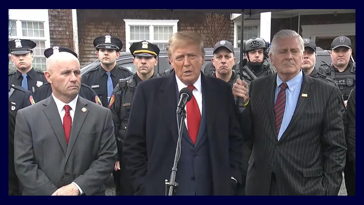 Trump Attends Wake for NYPD Officer - 3/29/24