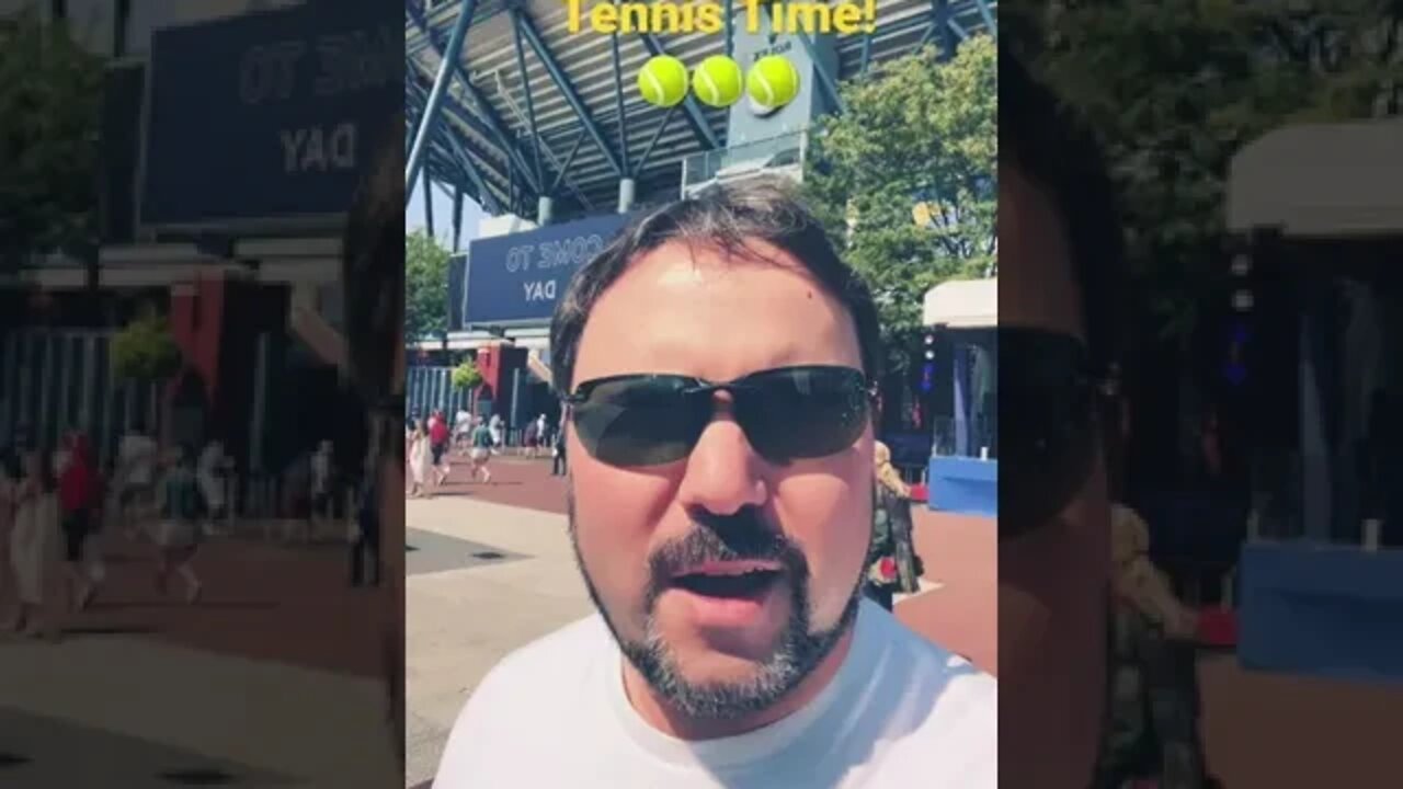 Hi from the #usopen