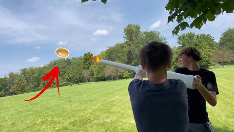 Homemade Potato Launcher!