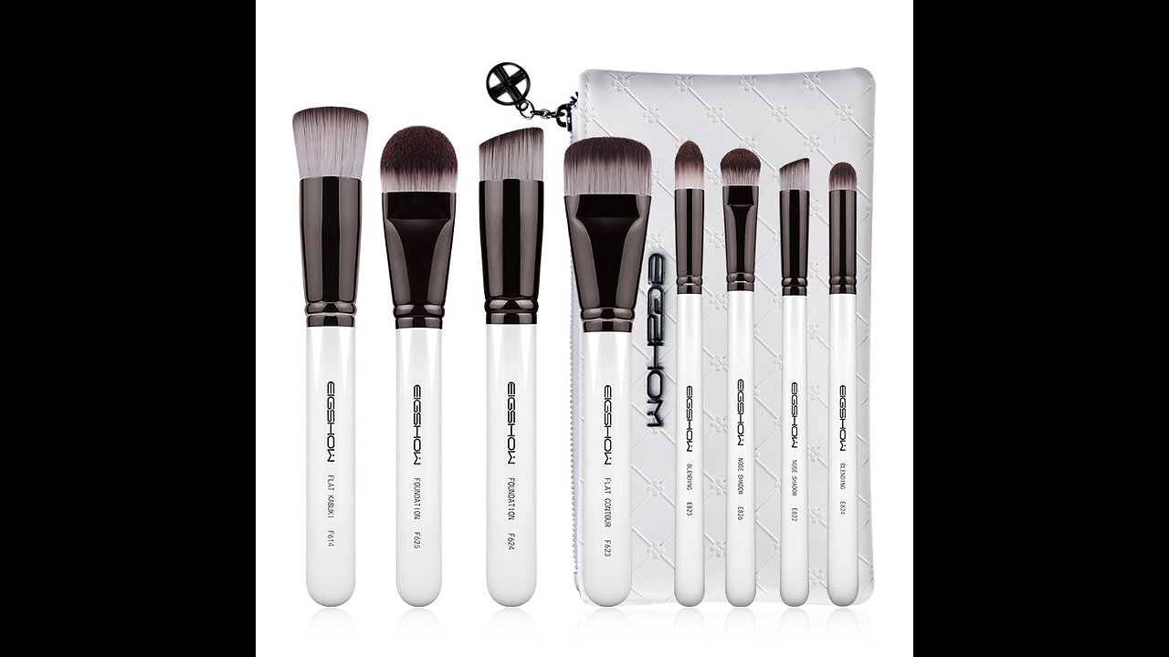 Makeup Brushes, Eigshow 10Pcs Makeup Brushes Set, Premium Synthetic Powder Foundation Contour C...