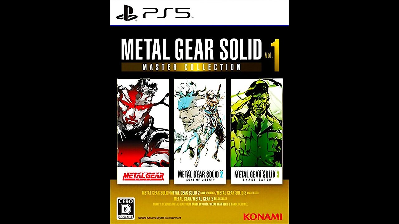 Metal Gear Solid Master Collection Vol.1 🔫🐍(PS5🎮)