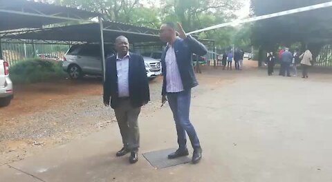 ANC committed to clean government, Nzimande says after voting (3Us)