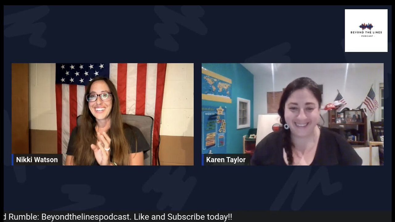 Special Friday edition! Beyond the Lines podcast with Nikki Watson + Karen Taylor episode 21