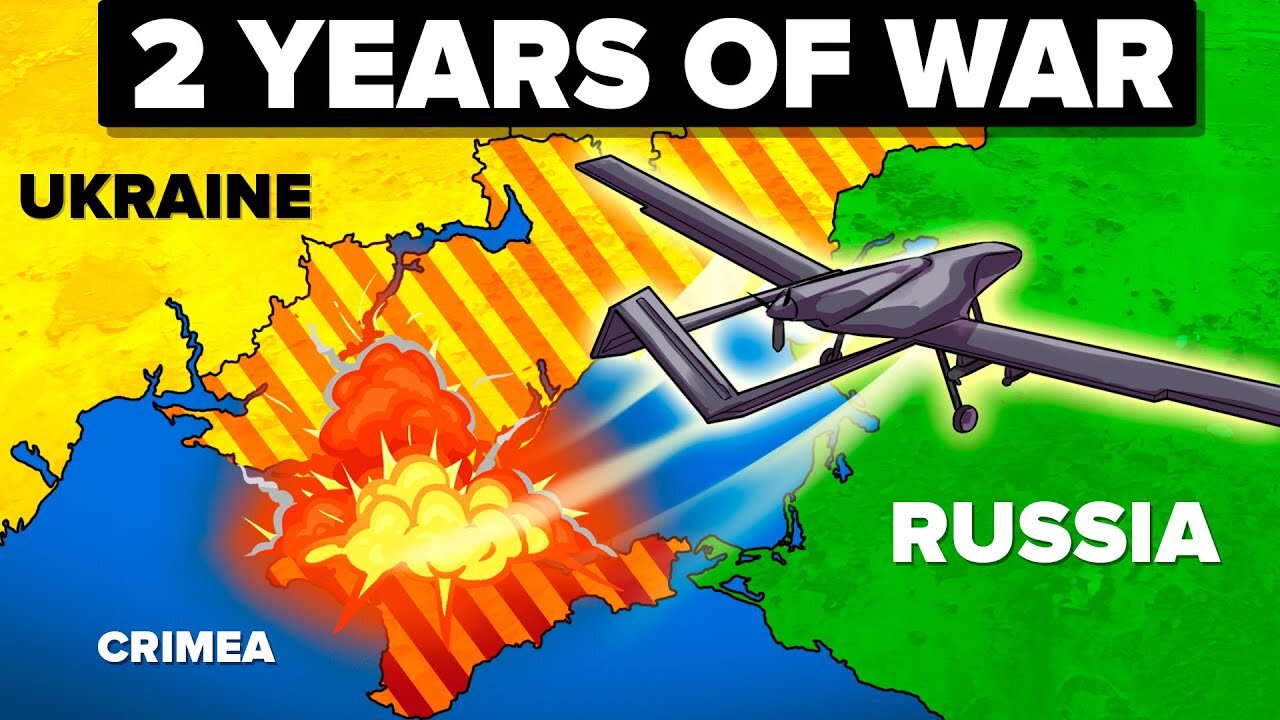 Russia VS UKRAINE | 2 Year of WAR | FALLS AND VICTORY