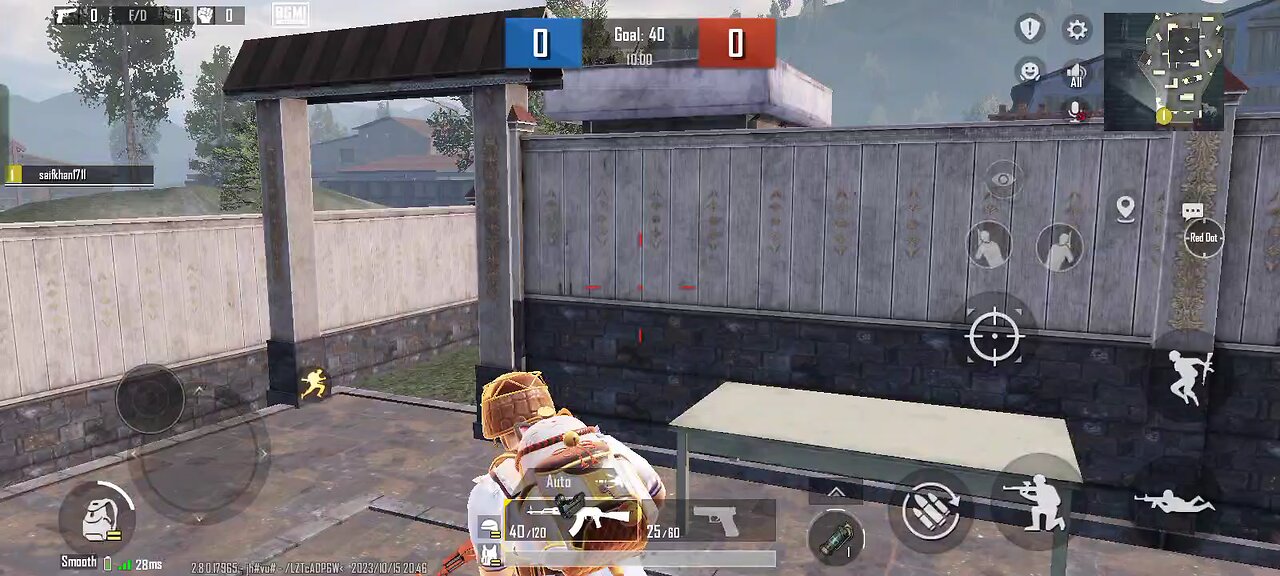 BGMI Playing custom 1v2 with my friends I lost thought 😛😛😛