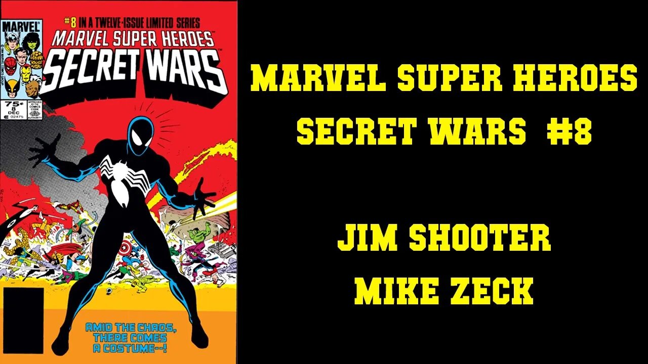 Secret Wars #8 - ICONIC COVER & ICONIC ISSUE