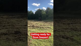 Getting the Food Plots Ready! #Doveseason2022