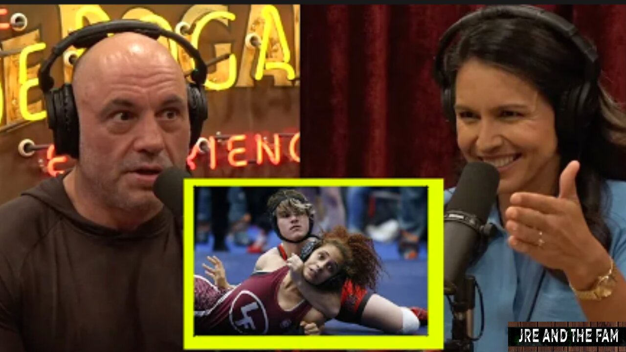 Joe Rogan & Tulsi Gabbard We Must STOP Trans Women From Competing In Sports!!