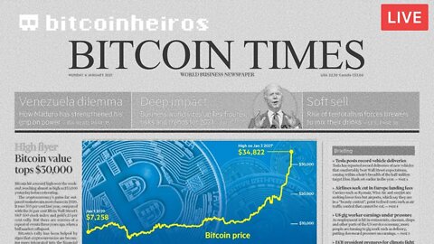 Bitcoin é capa do Financial Times - Live