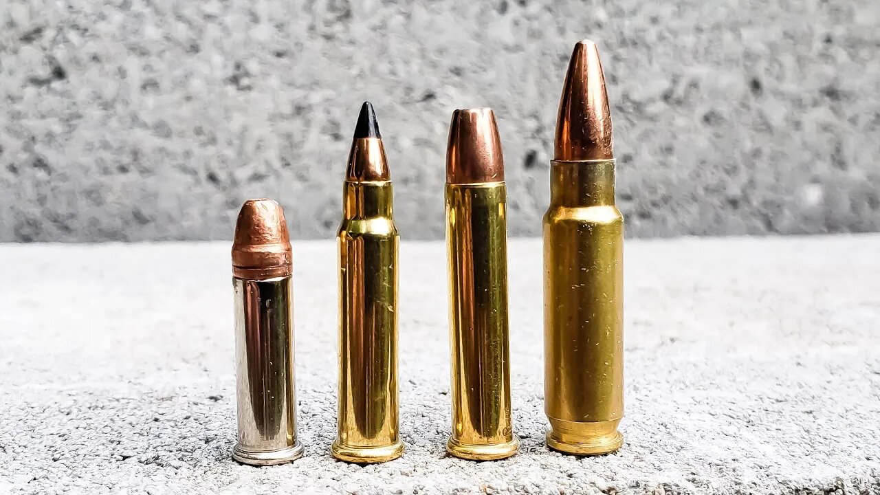 22lr vs 17hmr vs 22mag vs 5.7x28mm - CONCRETE