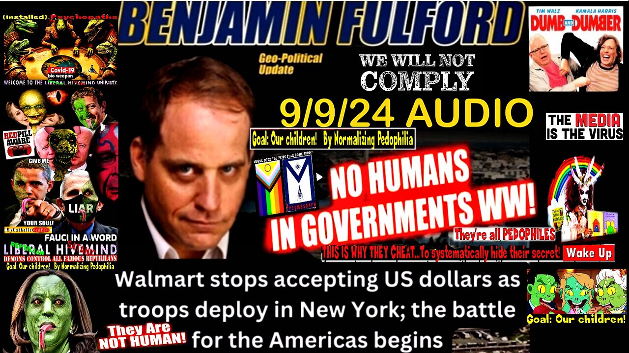 BENJAMIN FULFORD GEOPOLITICAL UPDATE 9/9/24 AUDIO (related info and links in description)