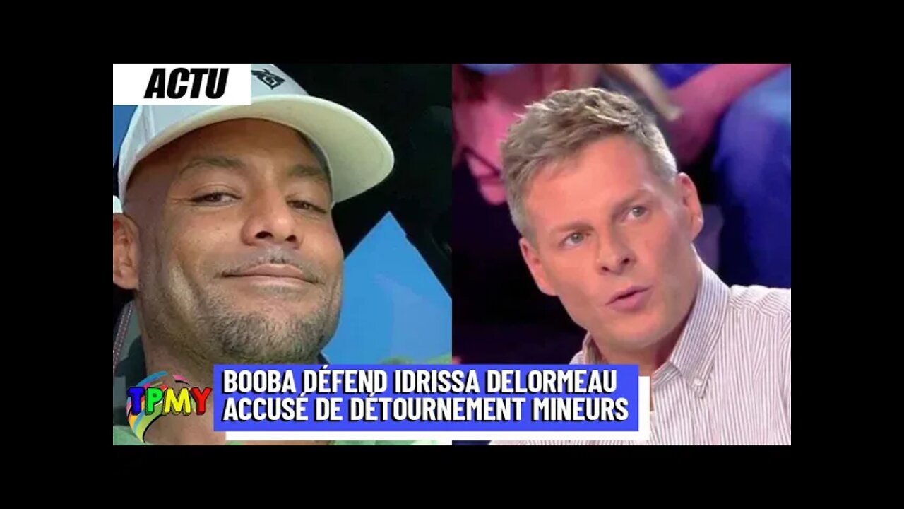 Booba défend idrissa gueye Mathieu delormeau accusé de c0rruption de mineur ! #tpmp #hanouna