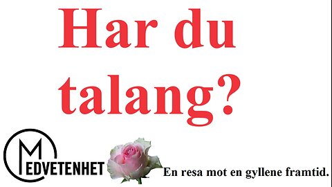 Vågar du tro att du har talang?